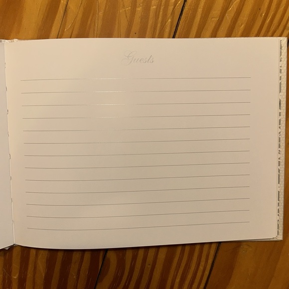 C R Gibson Wedding Guest Book - Picture 2 of 2